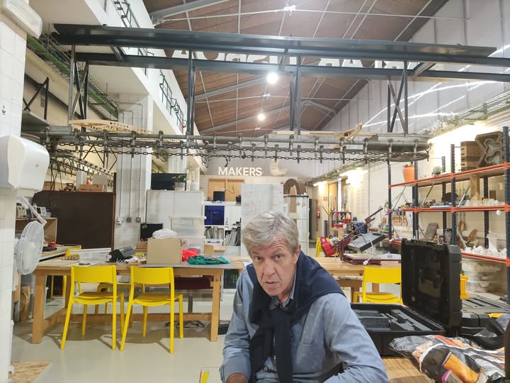 Visita de ligação à rede FabLab em Lisboa